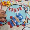 captain america avengers theme name hanging for kids nursery room decor