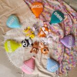 felt balloon buddy animal name hanging
