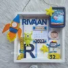 shadow box baby birth stats frame