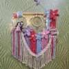cluster dreamcatcher macrame tapestry