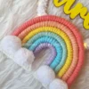 handcrafted personalized name plate for kids room decor
