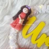 macrame handcrafted doll name hanging for kids nursery decor