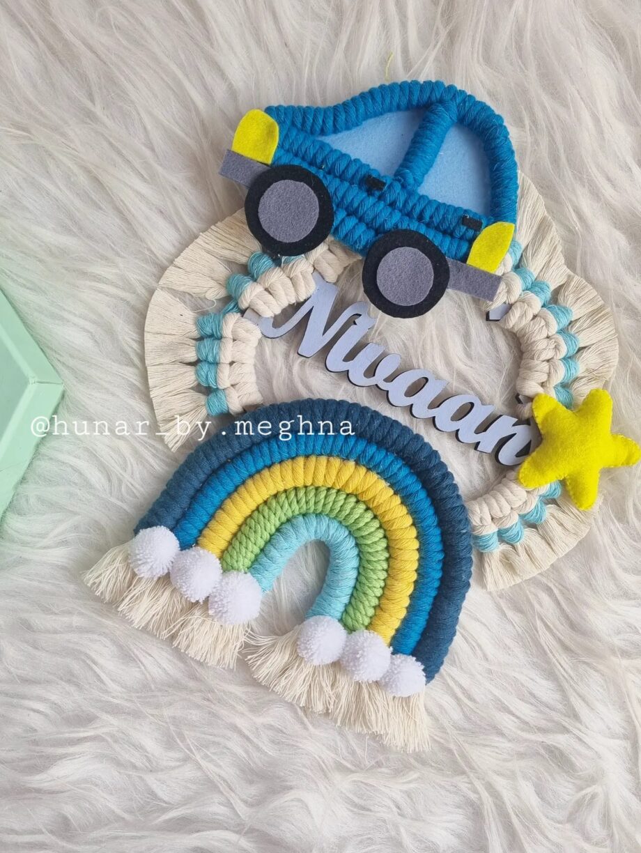 personalized Rakhi gift for kids room decor