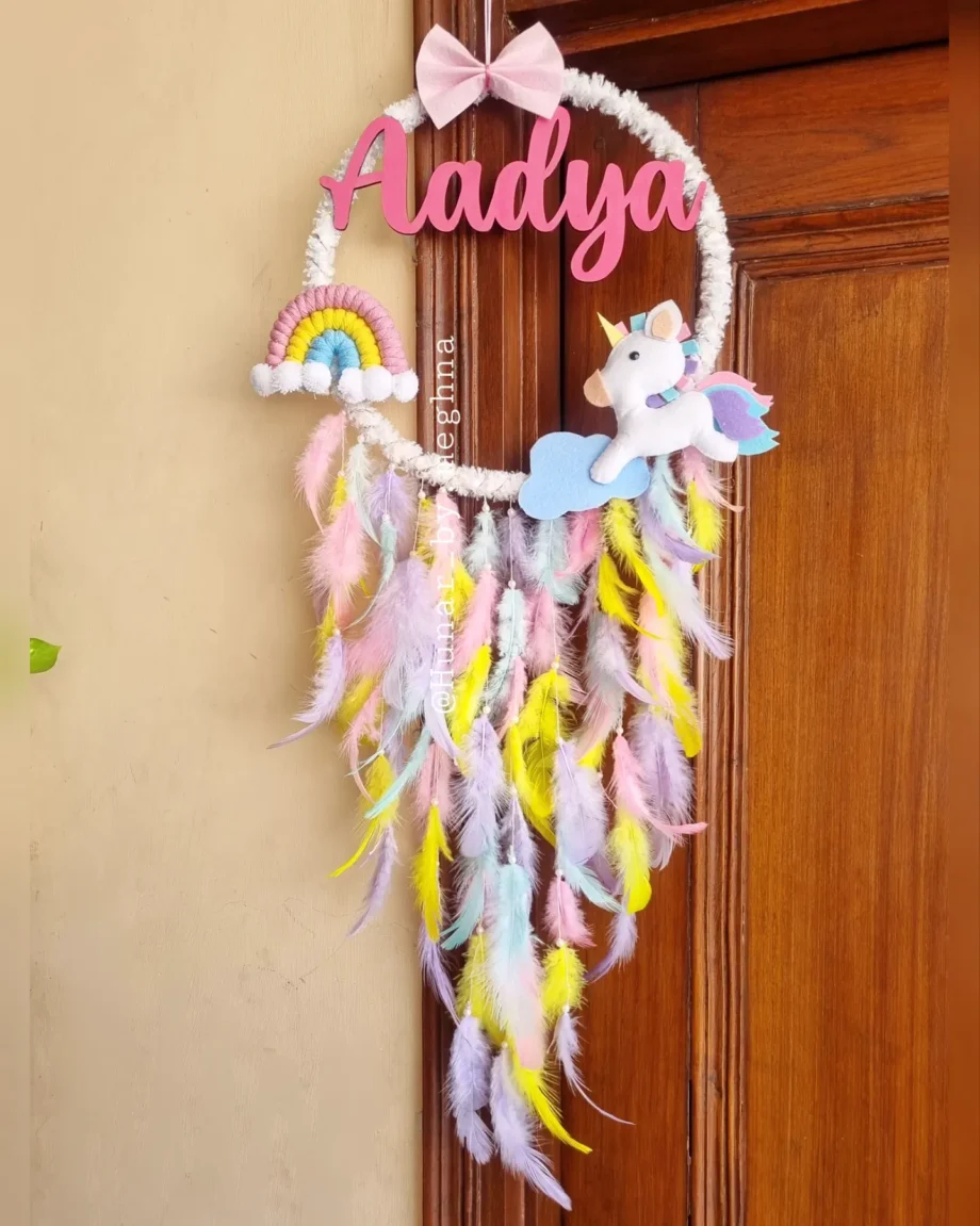 personalized gifts for kids room hanging dreamcatcher