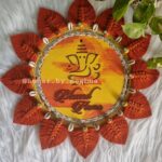 MDF Ganesha wall hanging handcrafted