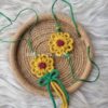 flower pair seed plantable bhai bhabhi rakhi