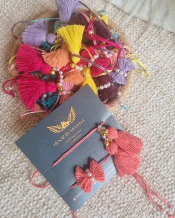 macrame bhai bhabhi rakhi
