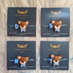 personalized soft teddy rakhi for kids as well as babies