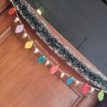 macrame handcrafted bulb shaped bell bunting strings for home decor