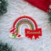 personalized Christmas decor ornaments memento