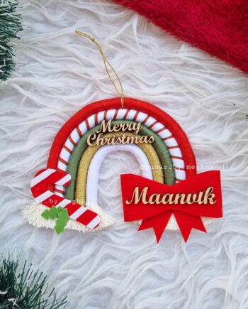 personalized Christmas decor ornaments memento