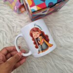 pretty girl personalized return gift cup for kids return gift