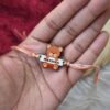 teddy rakhi with name that can be reused as magnet