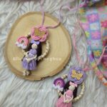 macrame handmade designer doll lumba rakhi for bhabhi sister cute personalized