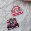 personalized kids superhero avengers princess rainbow unicorn teddy name fridge magnets