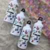 Personalized steel bottles for kids in unicorn theme, floral theme and dino theme perfect for personalized gifting